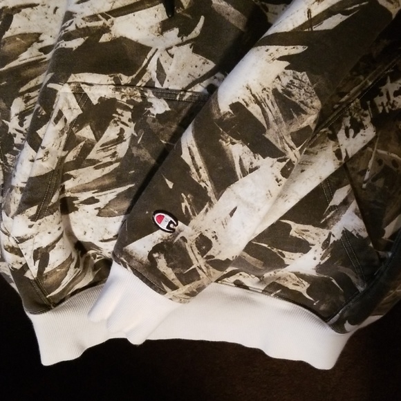 Champion Hoodie Super Fleece Medium - Picture 3 of 6